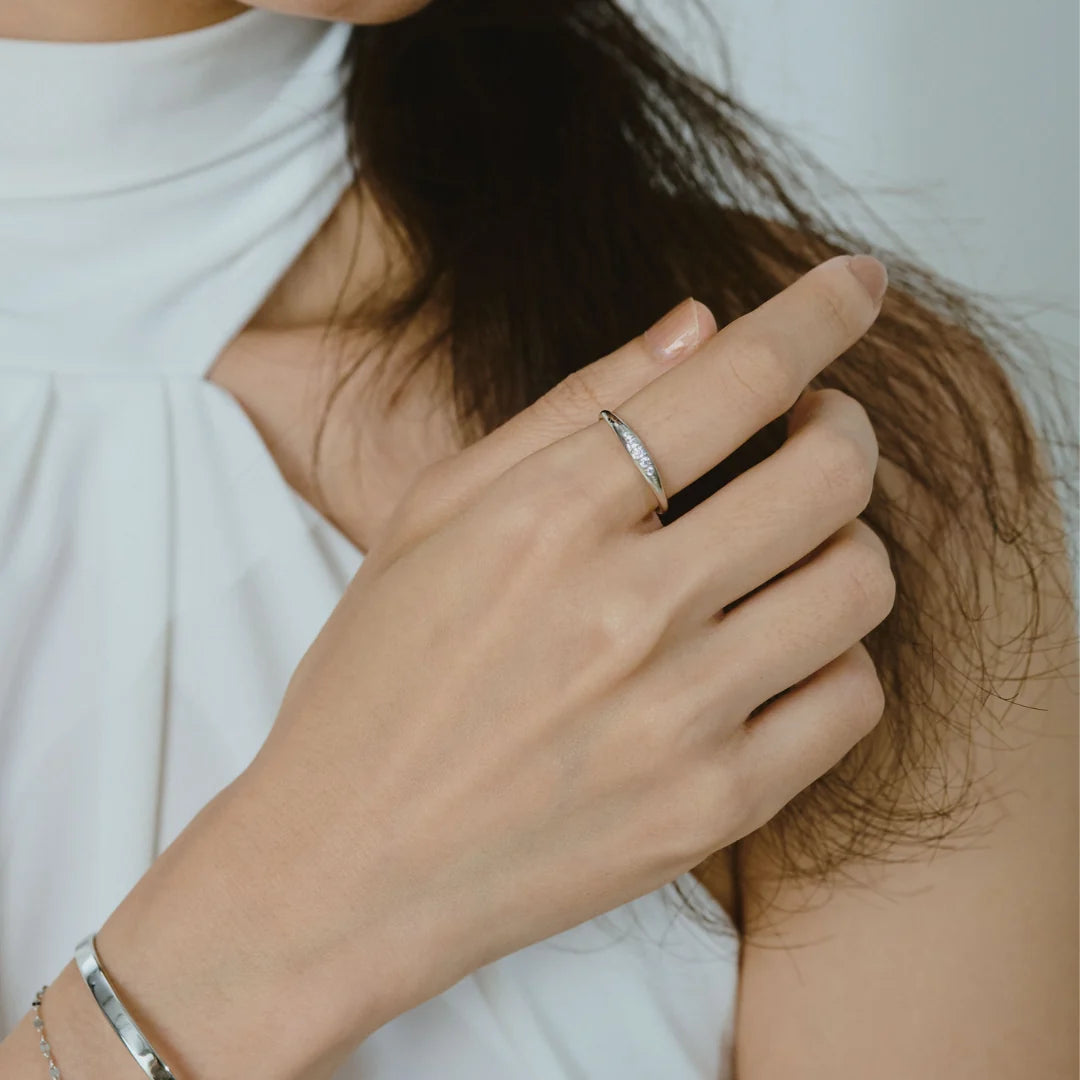 【bonbon】スターダストリング silver 【 RING-044-SV】