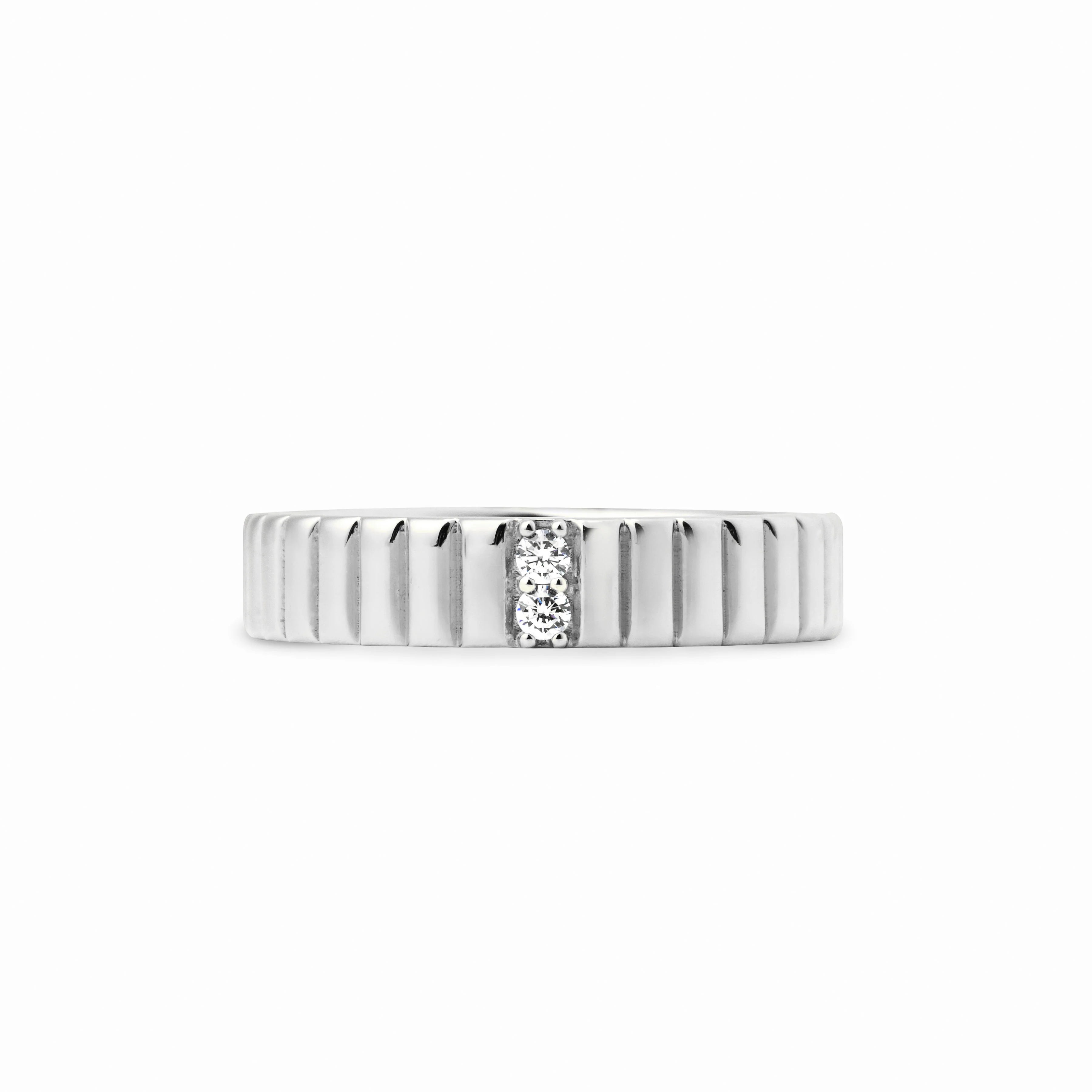 【bonbon】ツードットリング silver【 RING-045-SV】