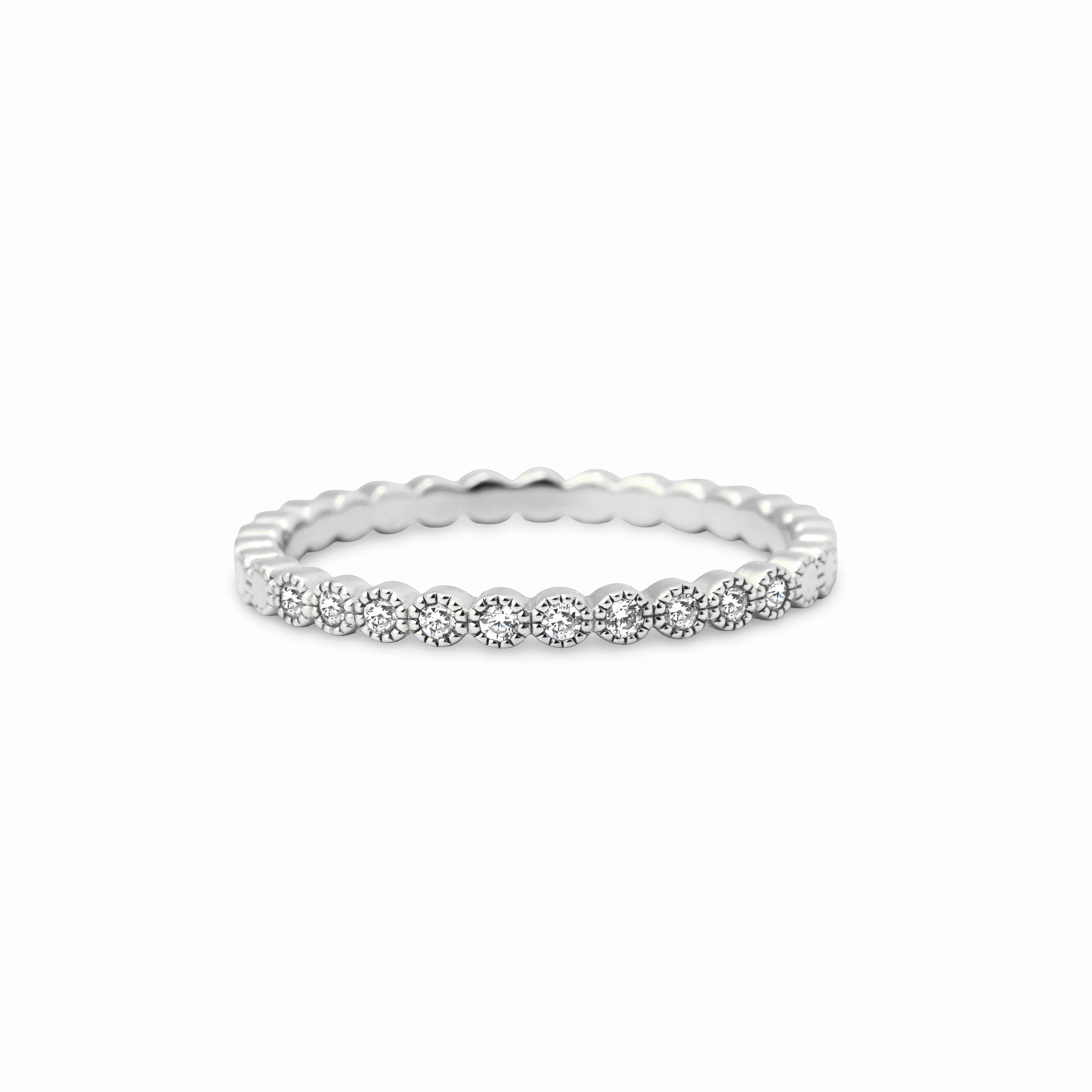 【bonbon】プティエタニティメレリング silver【RING-046-SV】