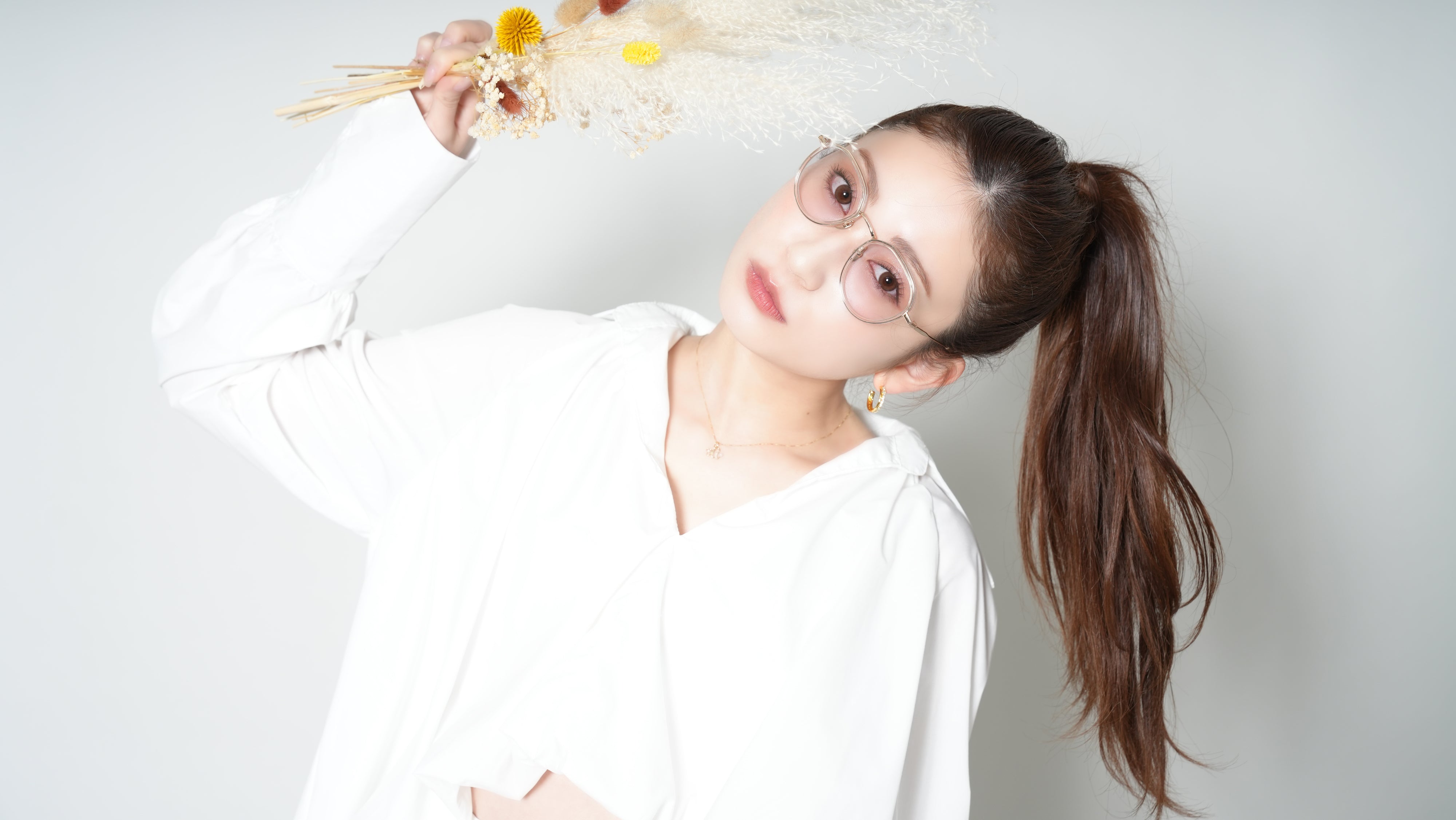 akarin02-rich ローズグレー25%レンズ