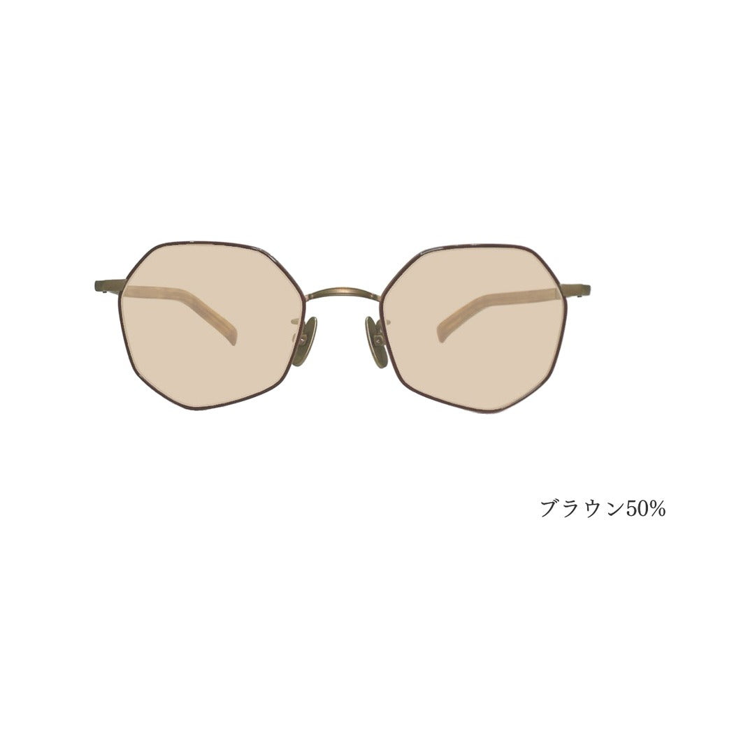 laxer/Mocha&Mattegold 50%カラーレンズ