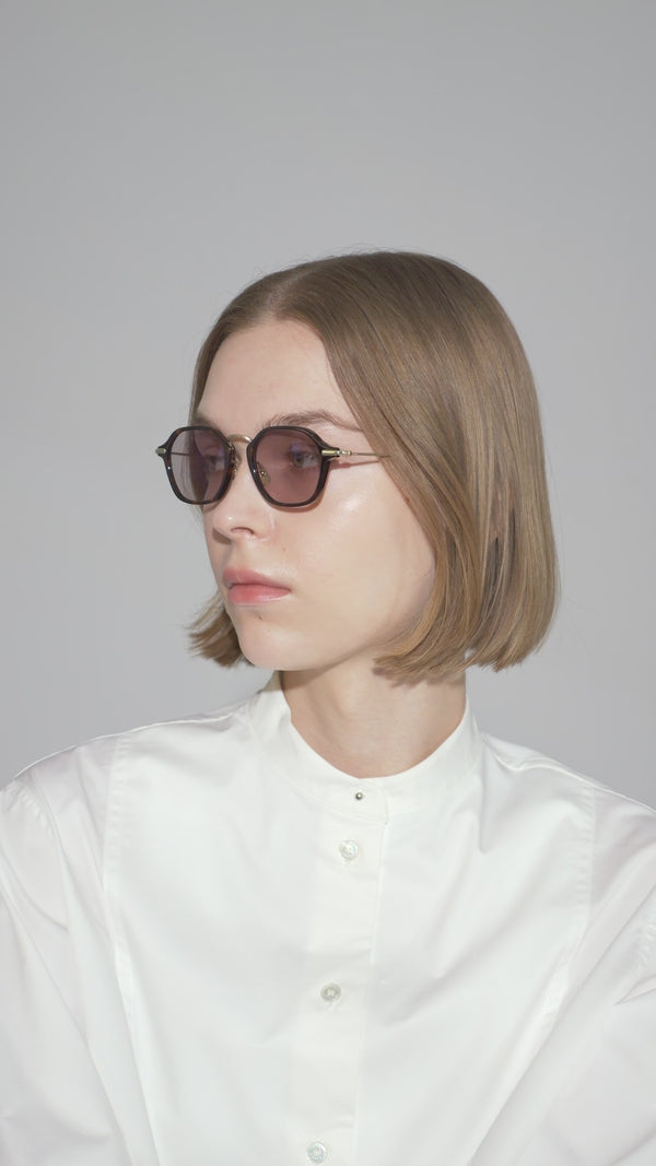 spects/demi＆gold 50%カラーレンズ