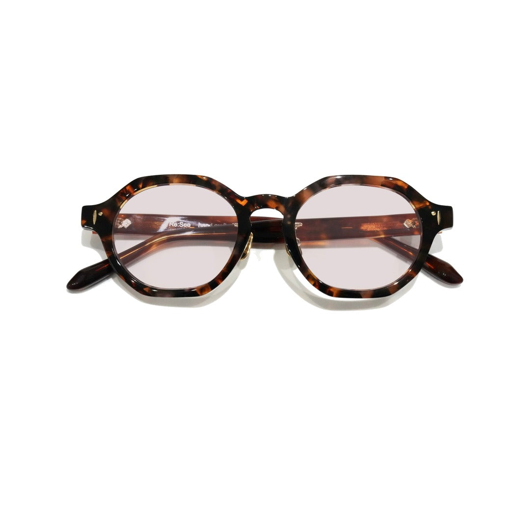 前田希美×Re:See link/Demi Brown ローズグレー25%レンズ