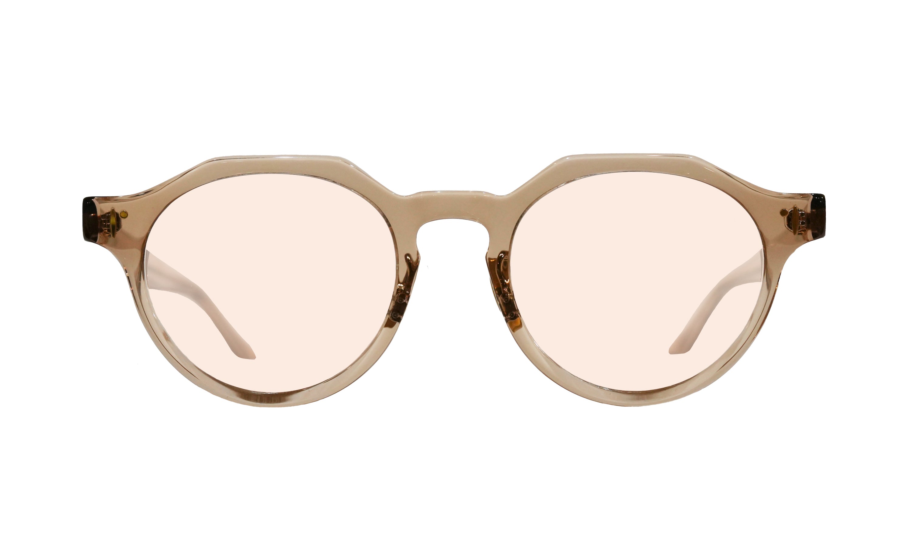 sort(ff)/clear brown ライトカラーレンズ