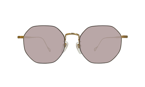 birth/brown-matte&gold 50%カラーレンズ