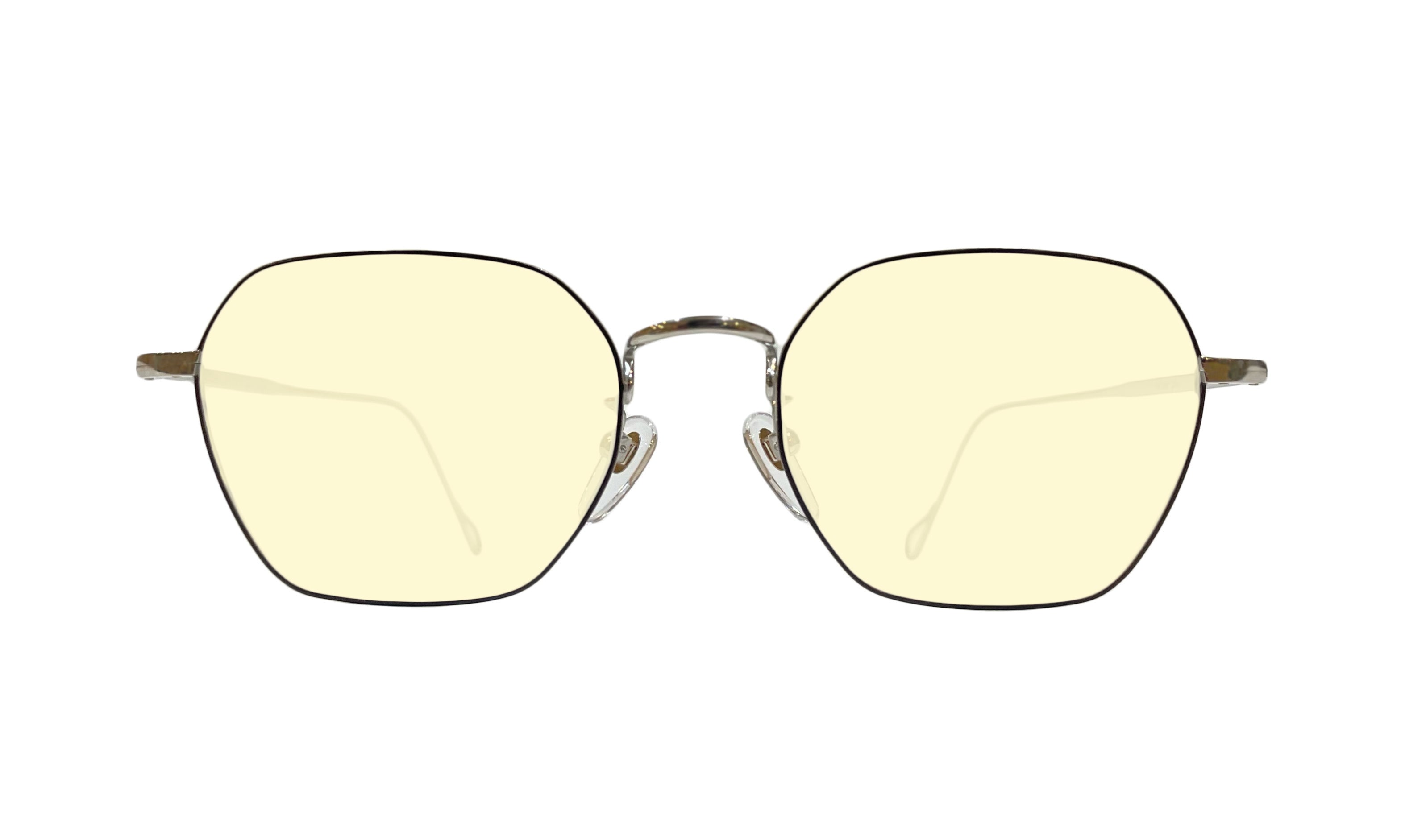 play/dark-brown&silver 50%カラーレンズ