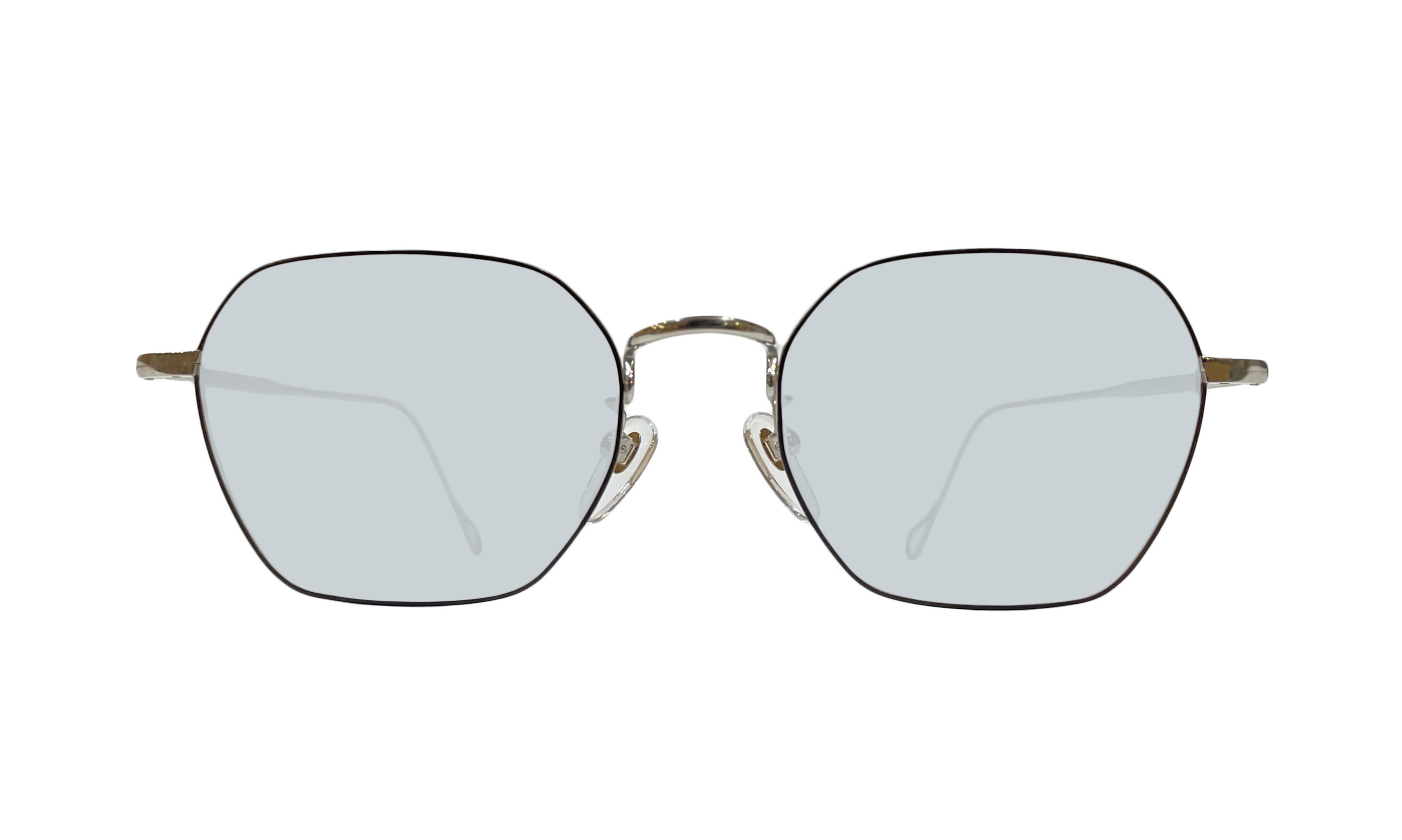 play/dark-brown&silver 50%カラーレンズ